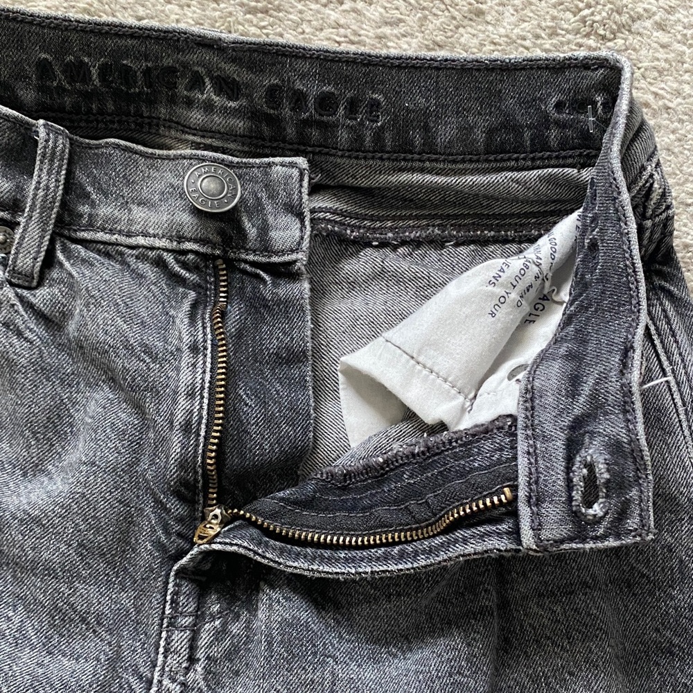 American Eagle Dark Gray Denim - Picture 3 of 4